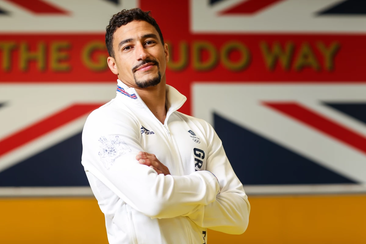 Ashley McKenzie of Great Britain poses for a photo to mark the official announcement of the judo team selected to Team GB for the Tokyo Olympic Games, on July 5, 2021.