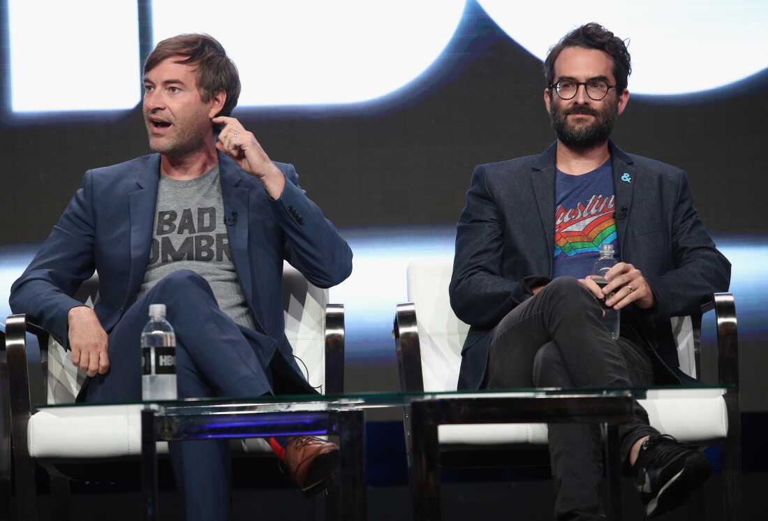 Mark Duplass (left) and Jay Duplass in 2017.