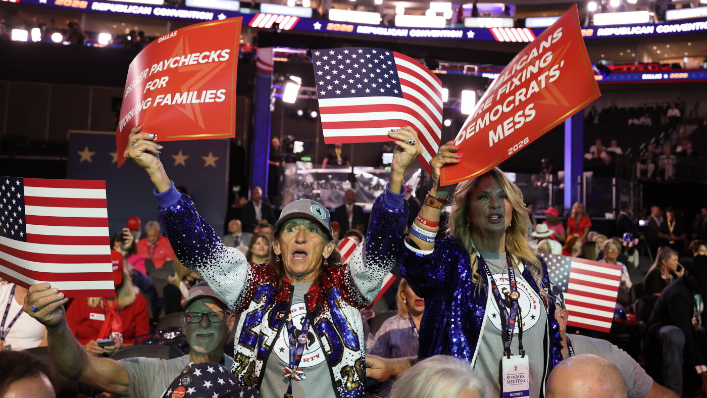 Republicans kick off a 'Trumpapalooza' of a midterm convention Wednesday in Texas - NPR