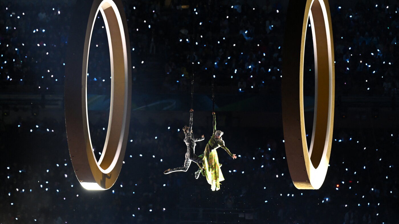 2026 Winter Olympics opening ceremony in photos : The Picture Show : NPR