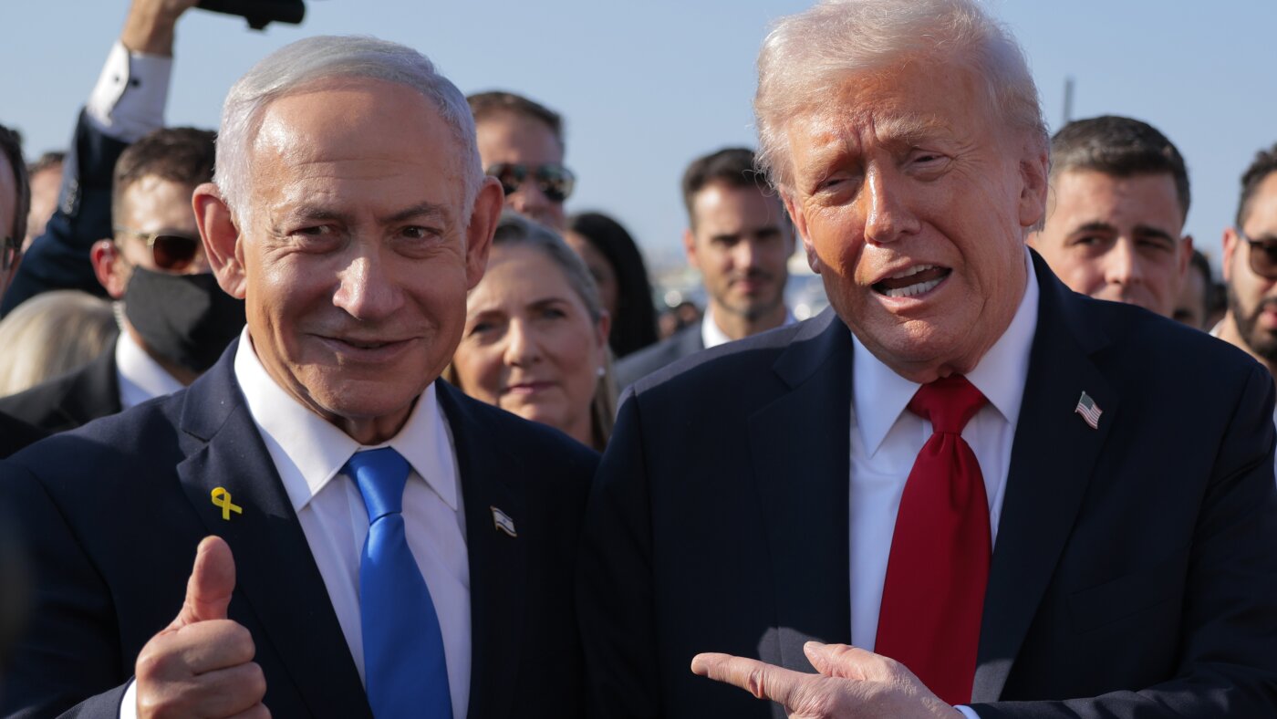 Trump calls Netanyahu ‘crazy’ but says they still get along : NPR Trump calls Netanyahu ‘crazy’ but says they still get along : NPR