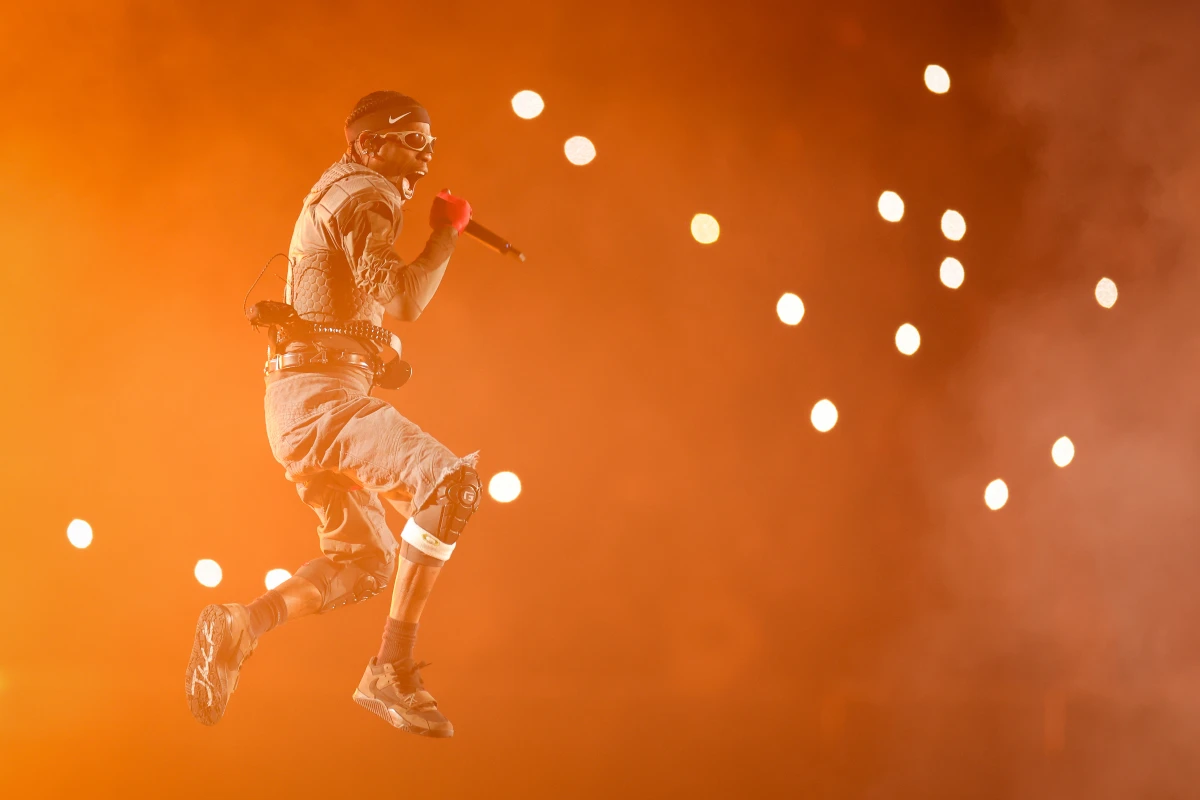 Travis Scott, seen here performing in the Netherlands in 2024, scored his fifth No. 1 pop hit this week with '4X4.' Of those five hits, four topped Billboard's Hot 100 in their first week after being released.