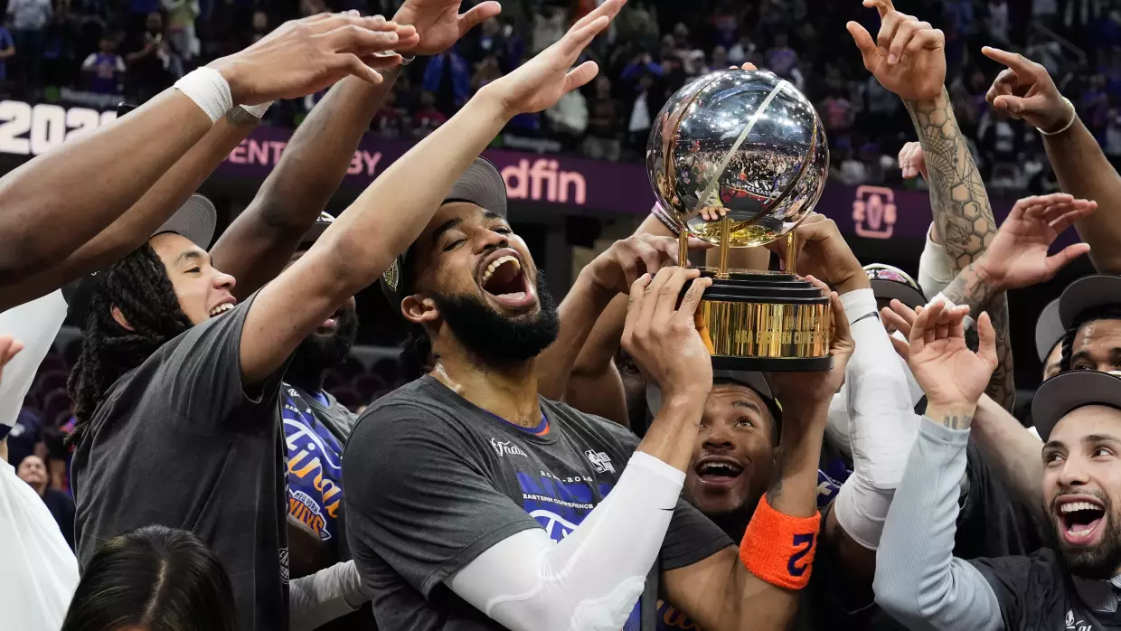 New York back in NBA Finals for first time since 1999 after beating Cleveland