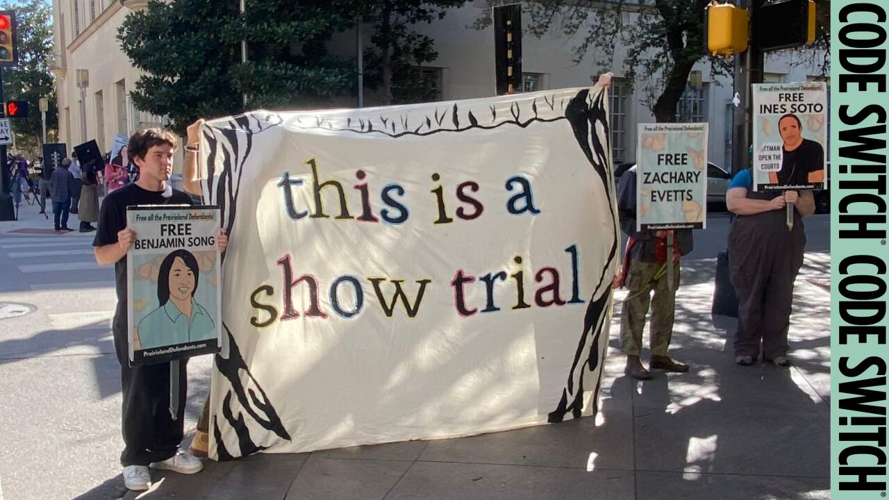 Trump's new legal weapon for prosecuting protestors podcast