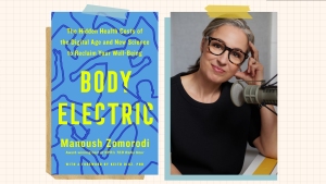 Manoush Zomorodi an award-winning journalist, bestselling author, and host of NPR's “TED Radio Hour.” Her book, BODY ELECTRIC: The Hidden Health Costs of the Digital Age and New Science to Reclaim Your Well-Being, builds on the popular podcast of the same name, expanding it into a much larger story about what the digital age is doing to our bodies.