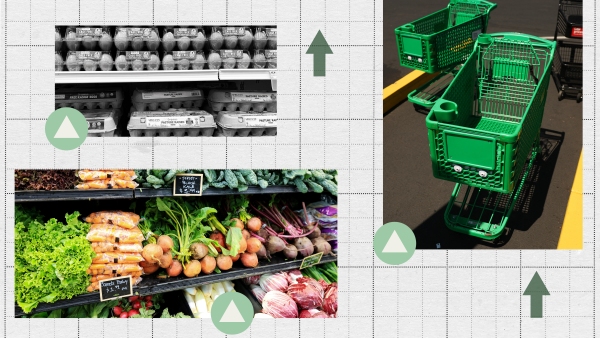 Grocery prices have jumped up, and there's no relief in sight