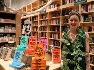 Politics and Prose event organizer Nicole Davidow said Monday's event is the first midnight release party that she has put together for the bookstore. The event was attended by about 70 fans.