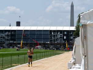 There will be several viewing areas for ticket holders. General admission tickets were distributed for free through a random drawing earlier this summer.