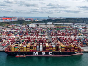 China's overall exports increased this year, despite a sharp drop in trade with the United States.