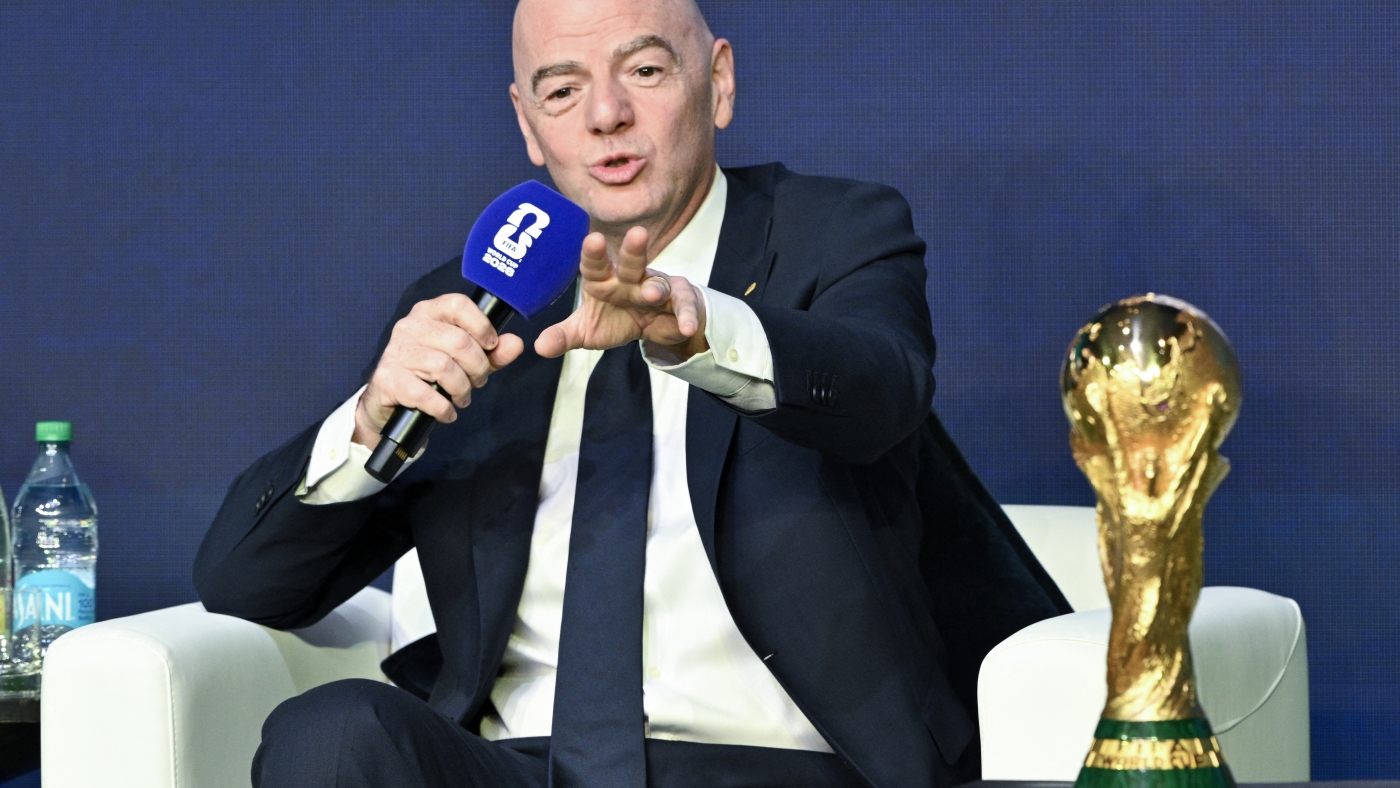 FIFA president Infantino defends World Cup ticket costs : NPR FIFA president Infantino defends World Cup ticket costs : NPR