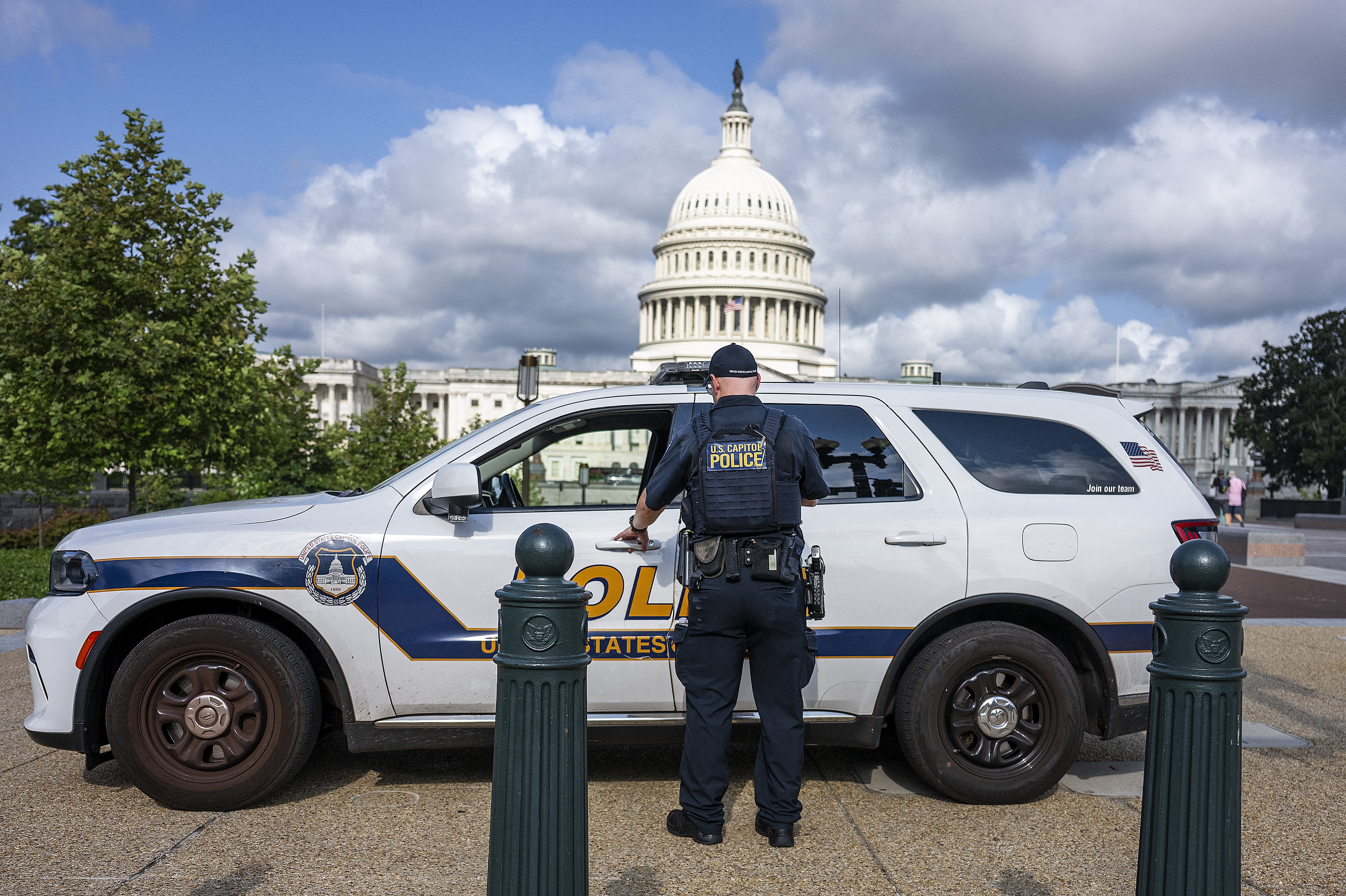 Capitol Police are among the law enforcement agencies tapped by President Donald Trump on August 7 to increase federal law enforcement presence in Washington DC.