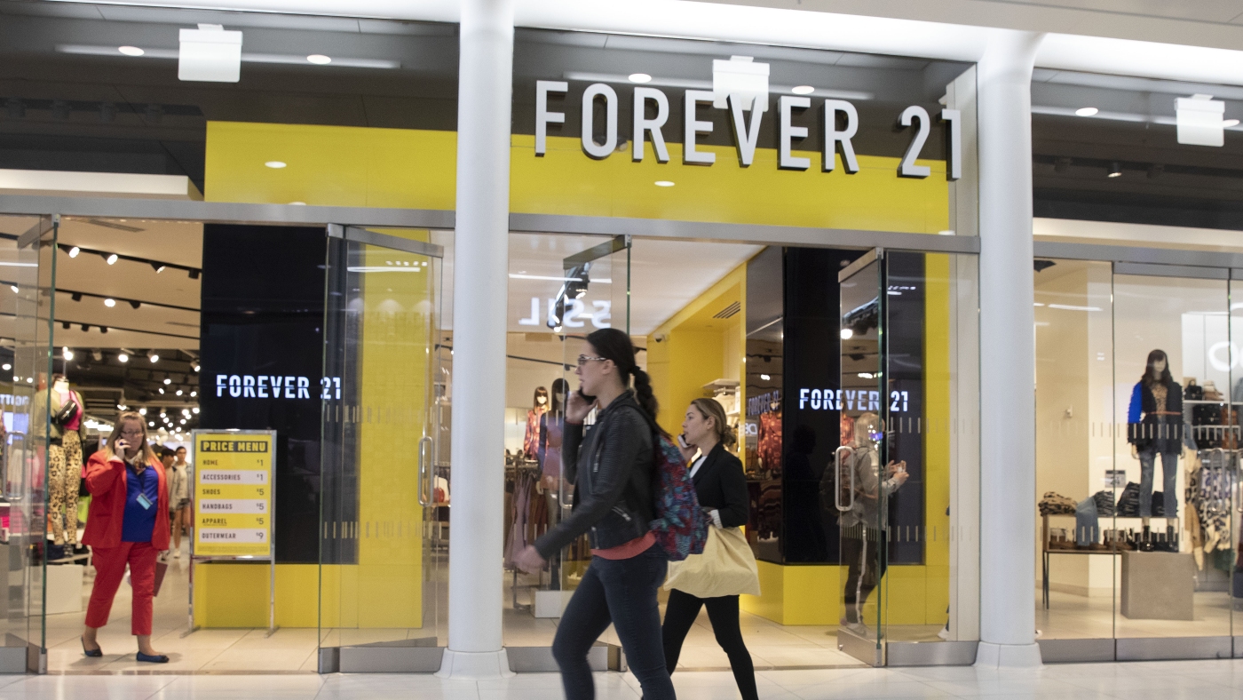 Forever 21 files for bankruptcy, again : NPR