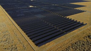 A solar plant in Mona, Utah. The U.S. Energy Information Administration says solar will account for just over half of new power generation that will get built in the U.S. this year.
