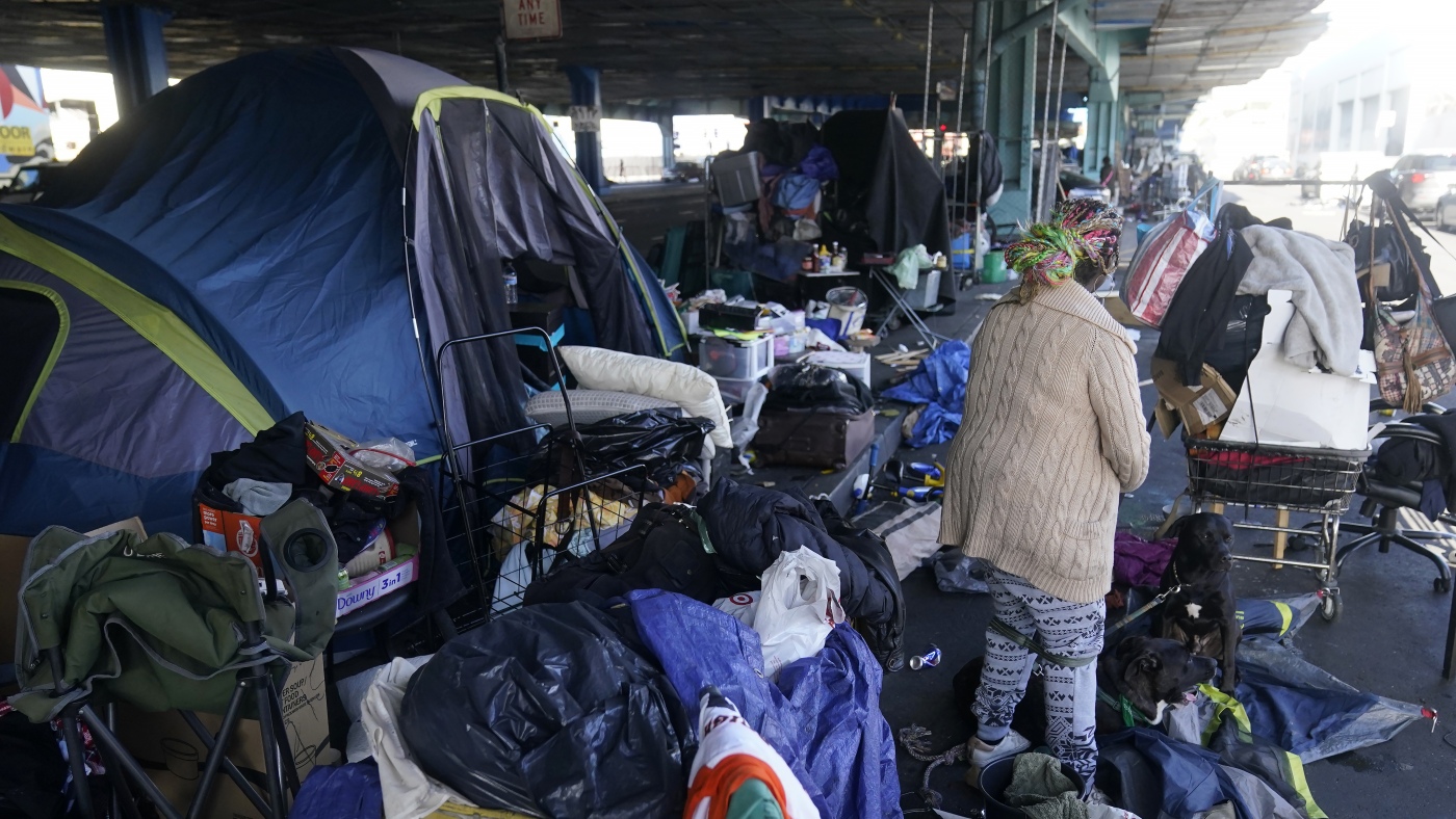 Mass firings set for HUD office that funds homelessness programs : NPR