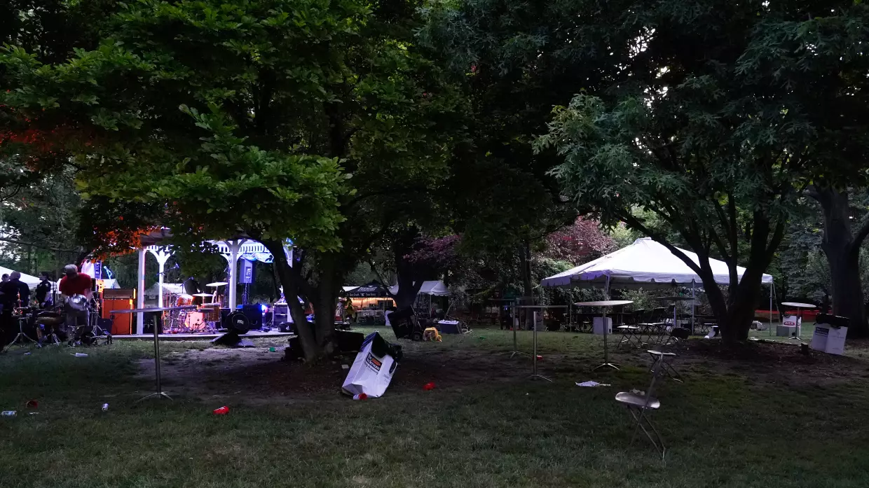 Police search for suspects in Ohio shooting that wounded 12 near a street festival