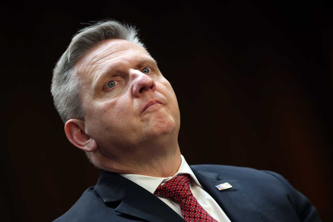 Robert Cekada, the newly-confirmed director of the Bureau of Alcohol, Tobacco, Firearms and Explosives, at his Senate Judiciary Committee confirmation hearing on Feb. 4, 2026 in Washington, DC.