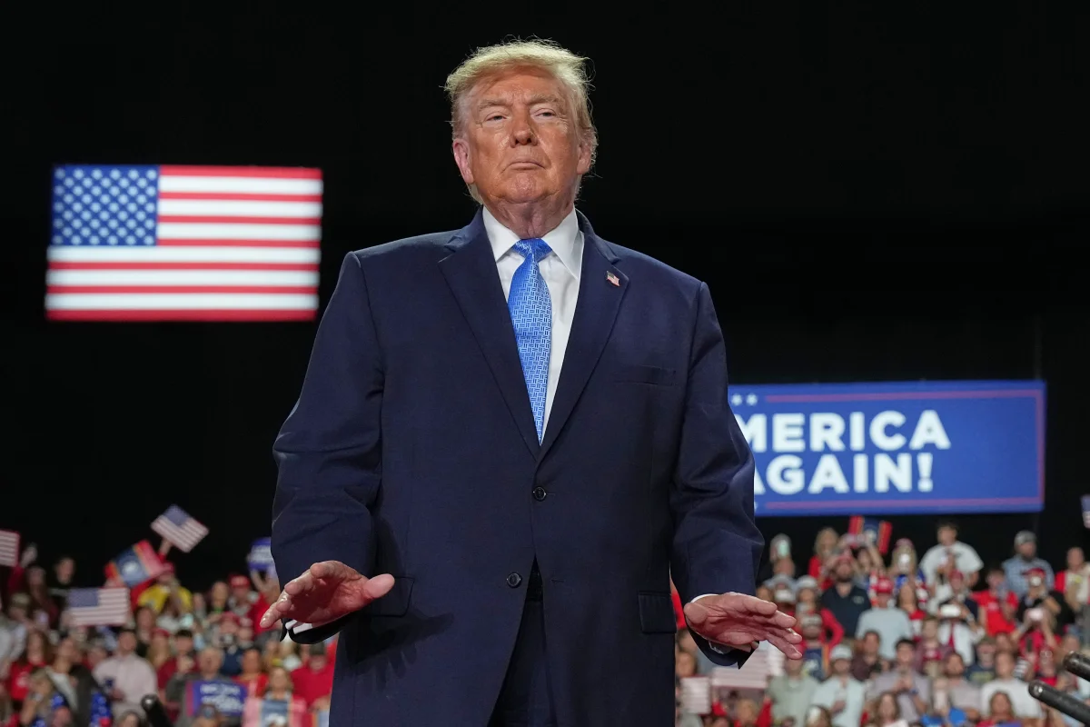 Trump campaigns in Mississippi, highlighting Republicans' challenges