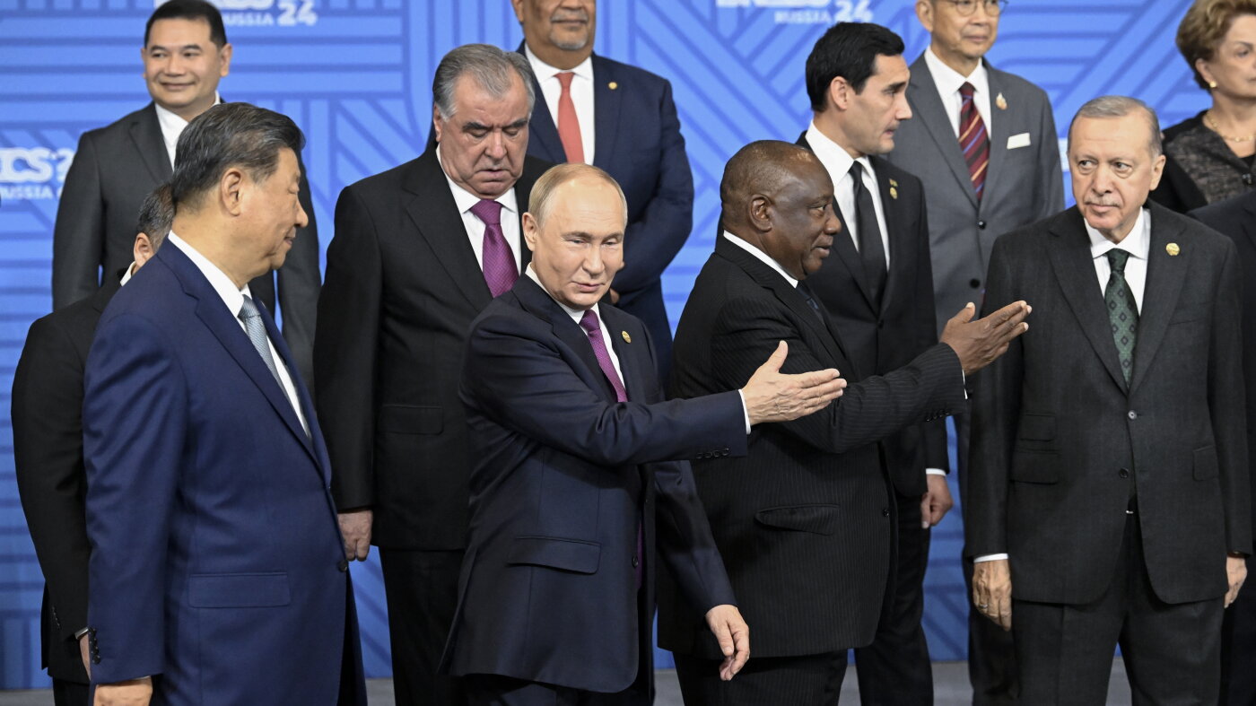 A defiant Putin closes global summit aimed at reshaping global order : NPR