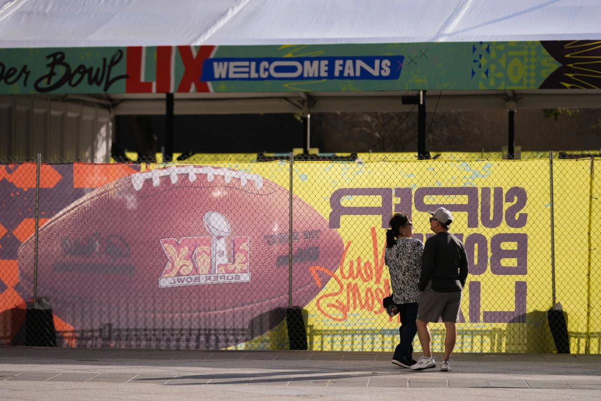 The Caesars Superdome in New Orleans is hosting the Super Bowl for the first time since 2013.