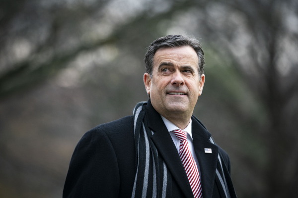 John Ratcliffe, then serving as director of national intelligence under President Trump, on Dec. 12, 2020.