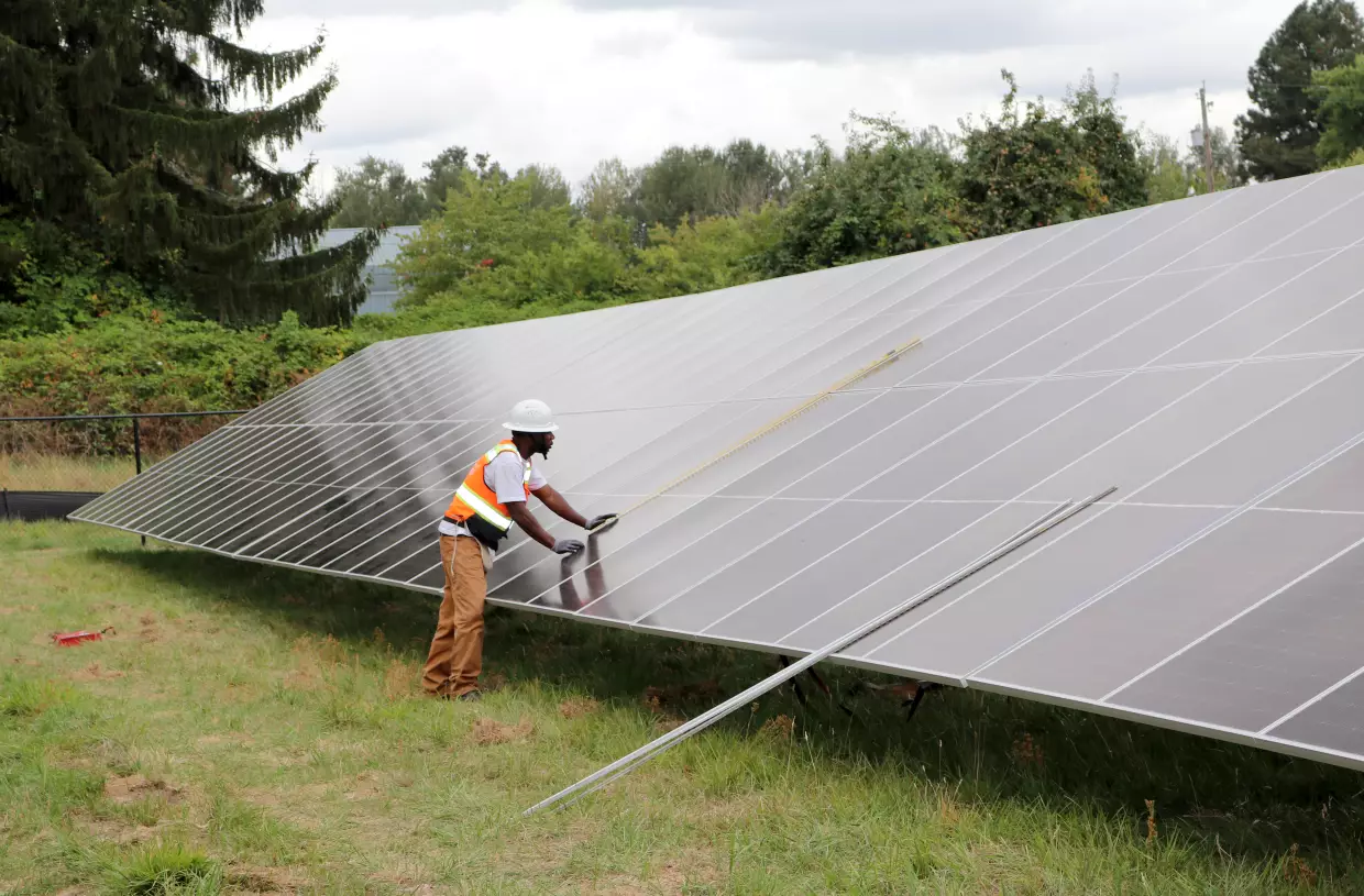 The PDX Community Solar project is funded by a more than $4 million grant from the Portland Clean Energy Fund. It provides power to qualified low-income residents in Portland, Oregon's Cully neighborhood.