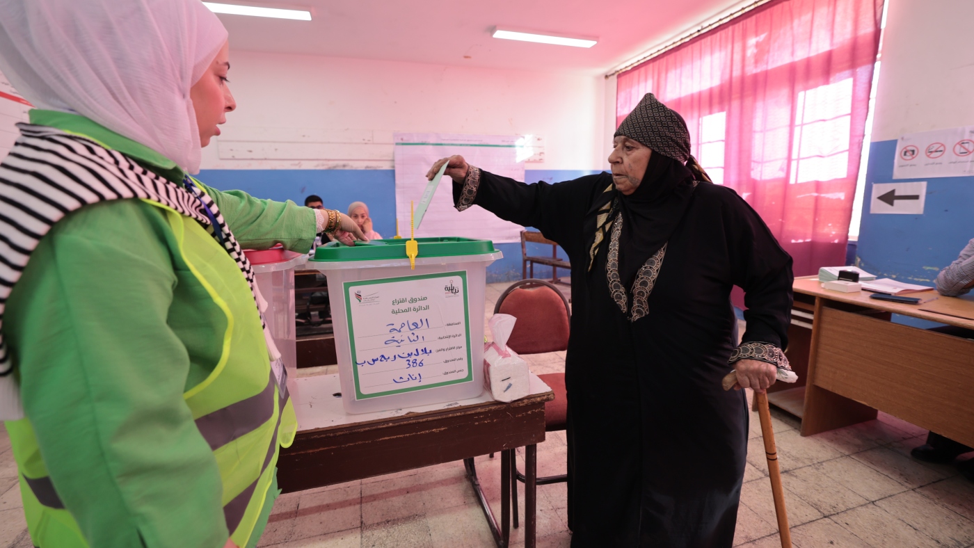 Jordanian voters go to polls amid fears of a wider war Jordanian voters go to polls amid fears of a wider war