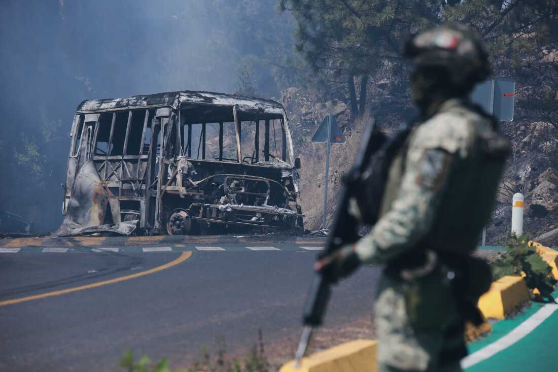 Mexico fears more violence after army kills leader of powerful Jalisco cartel