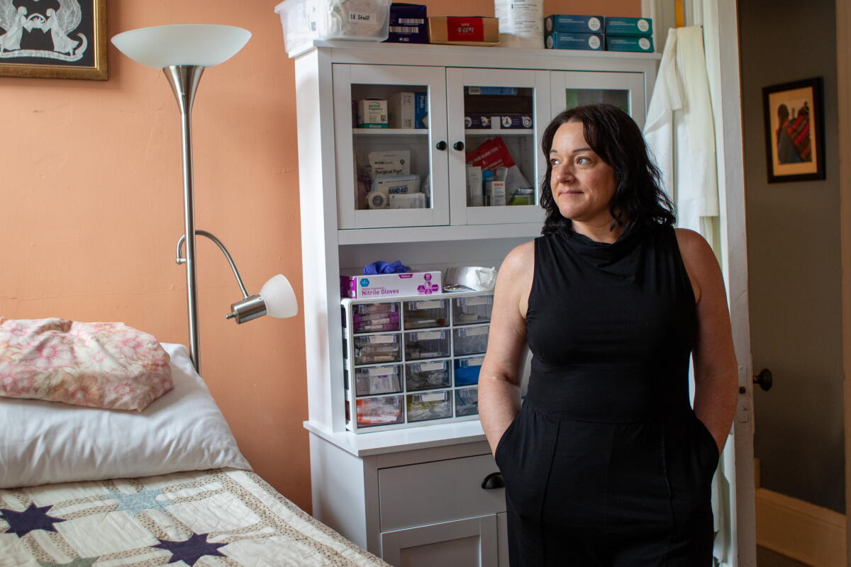 A NY hospital tried to close its birthing center. This city united to fight back 3 Jessica Hayek, a doula and birth educator, helped lead the campaign to stop Trinity Health from closing the Burdett Birth Center in Troy, New York. She says Michigan-based Trinity didn't appreciate how important the center was to the community.