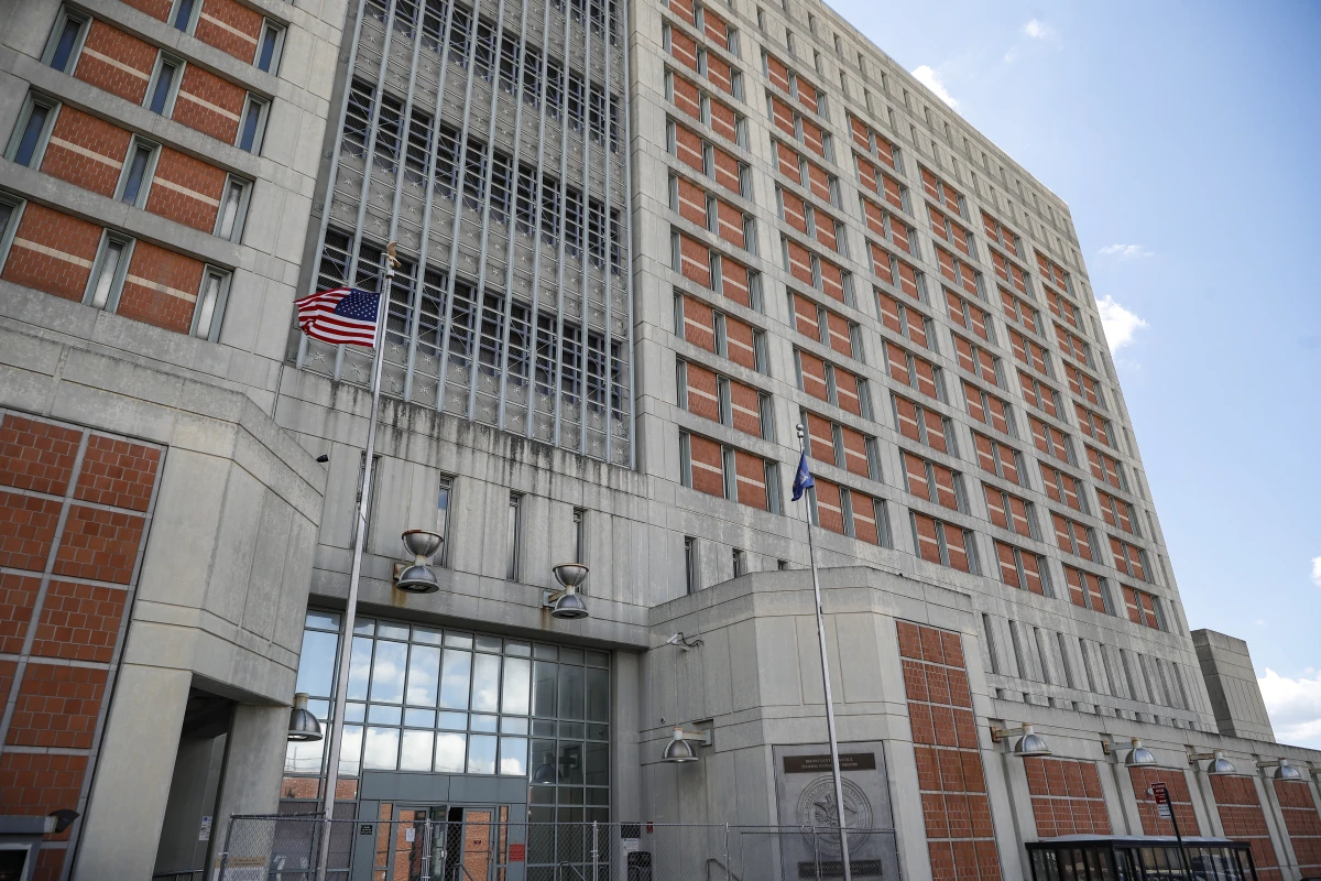 The Metropolitan Detention Center in the Brooklyn borough of New York is shown Tuesday, July 14, 2020.