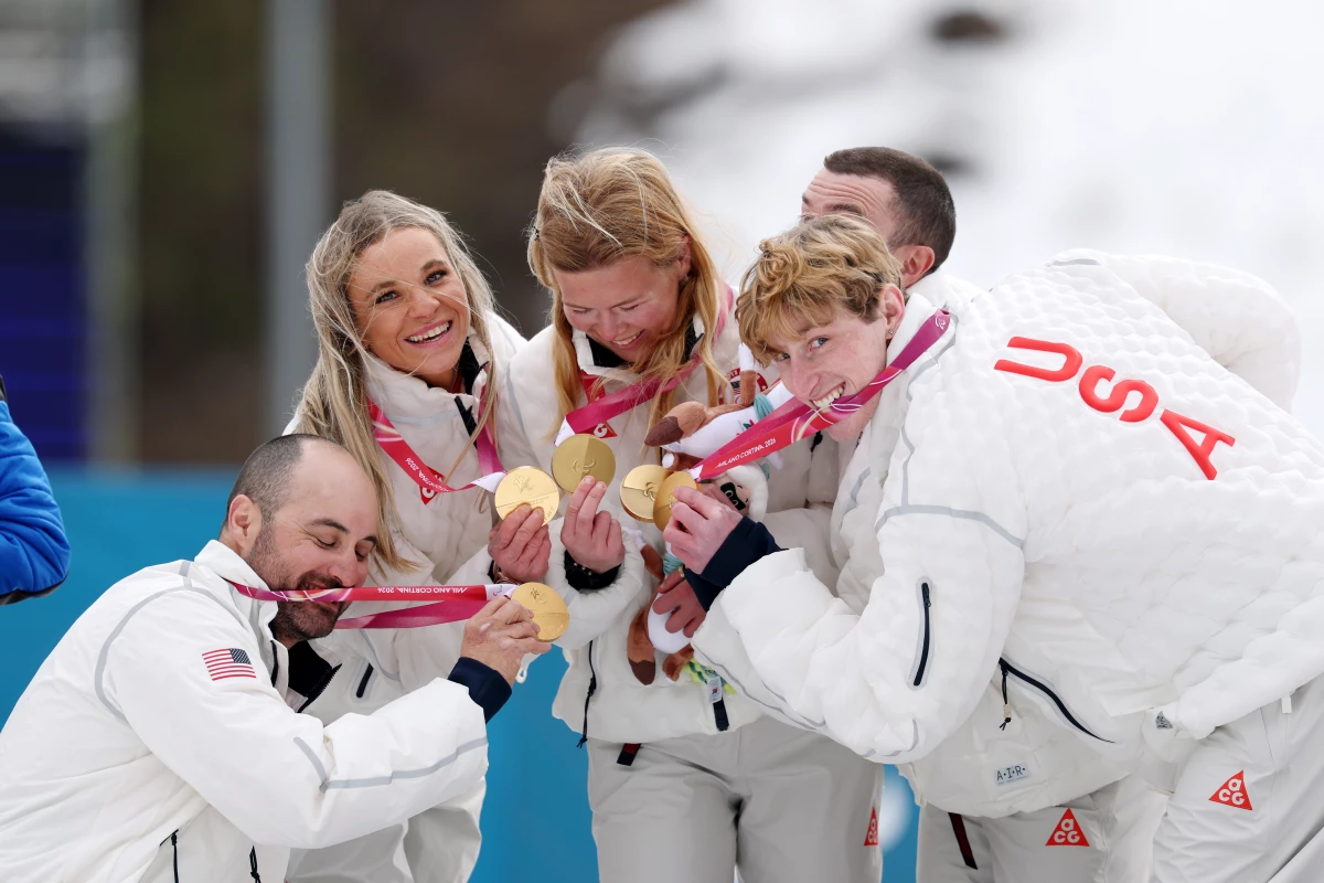 Masters was also part of the U.S. cross-country skiing mixed relay team that won gold for the second Winter Paralympics in a row, alongside Joshua Sweeney, Sydney Peterson, Jake Adicoff and his guide Reid Goble.