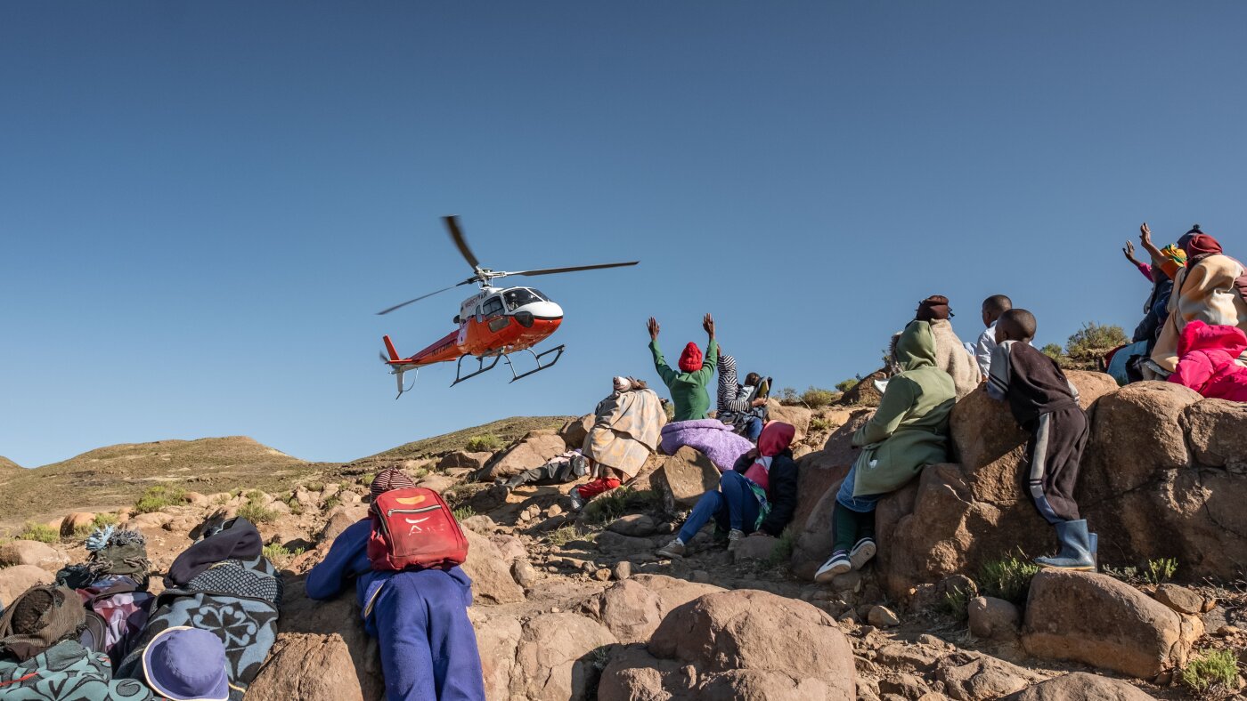 Flying medical doctors of Lesotho will not let assist cuts carry them down : NPR Flying medical doctors of Lesotho will not let assist cuts carry them down : NPR