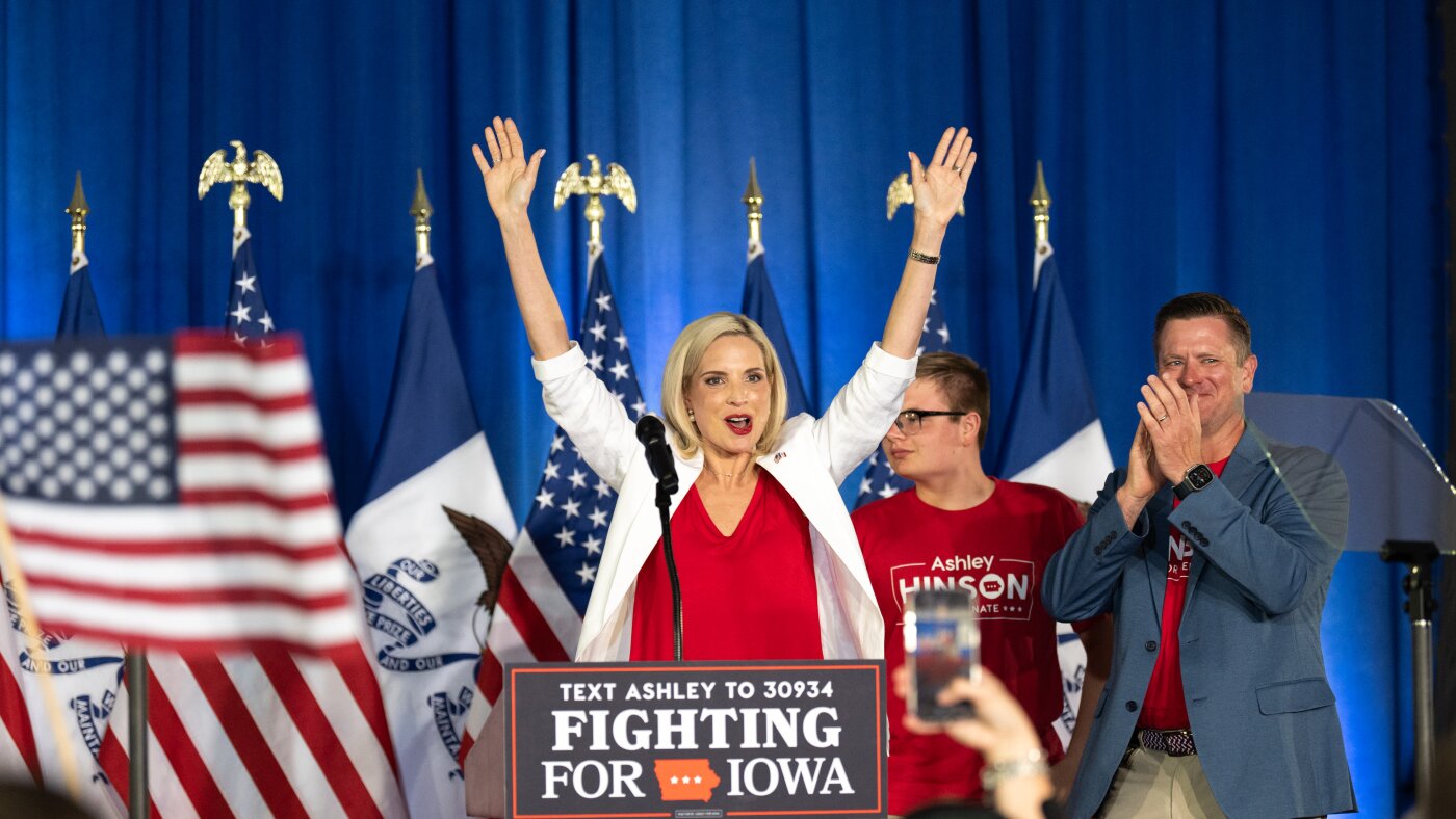 ¿Quién ganó las elecciones primarias para gobernador y senado en Iowa? : NPR