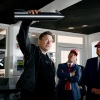 Elon Musk gives a tour to then-President-elect Trump and lawmakers of the control room before the launch of a SpaceX Starship rocket on Nov. 19, 2024, in Brownsville, Texas. Musk's businesses have been built with billions of dollars of government support that could be at risk after his relationship with Trump ruptured this week.