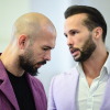 Andrew Tate and his brother Tristan Tate are pictured inside the Court of Appeal in Bucharest, Romania, on Dec. 10, 2024.