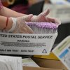 In this file photo, election workers prepare mail-in ballots for tallying at the Los Angeles County Ballot Processing Center on the eve of Election Day, November 4, 2024, in City of Industry, California.