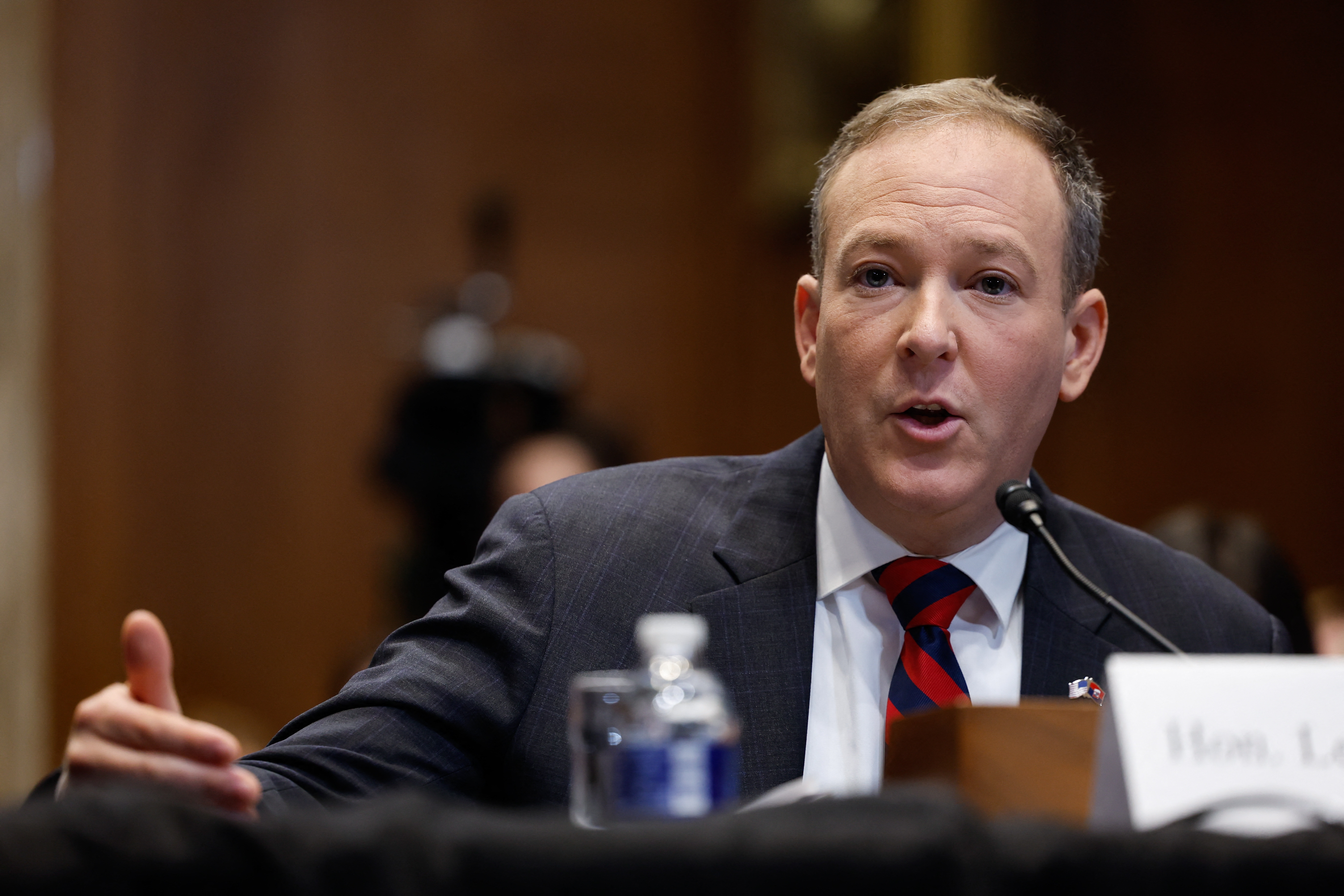 EPA Administrator Lee Zeldin testified before the Senate Environment and Public Works Committee on his nomination in January.