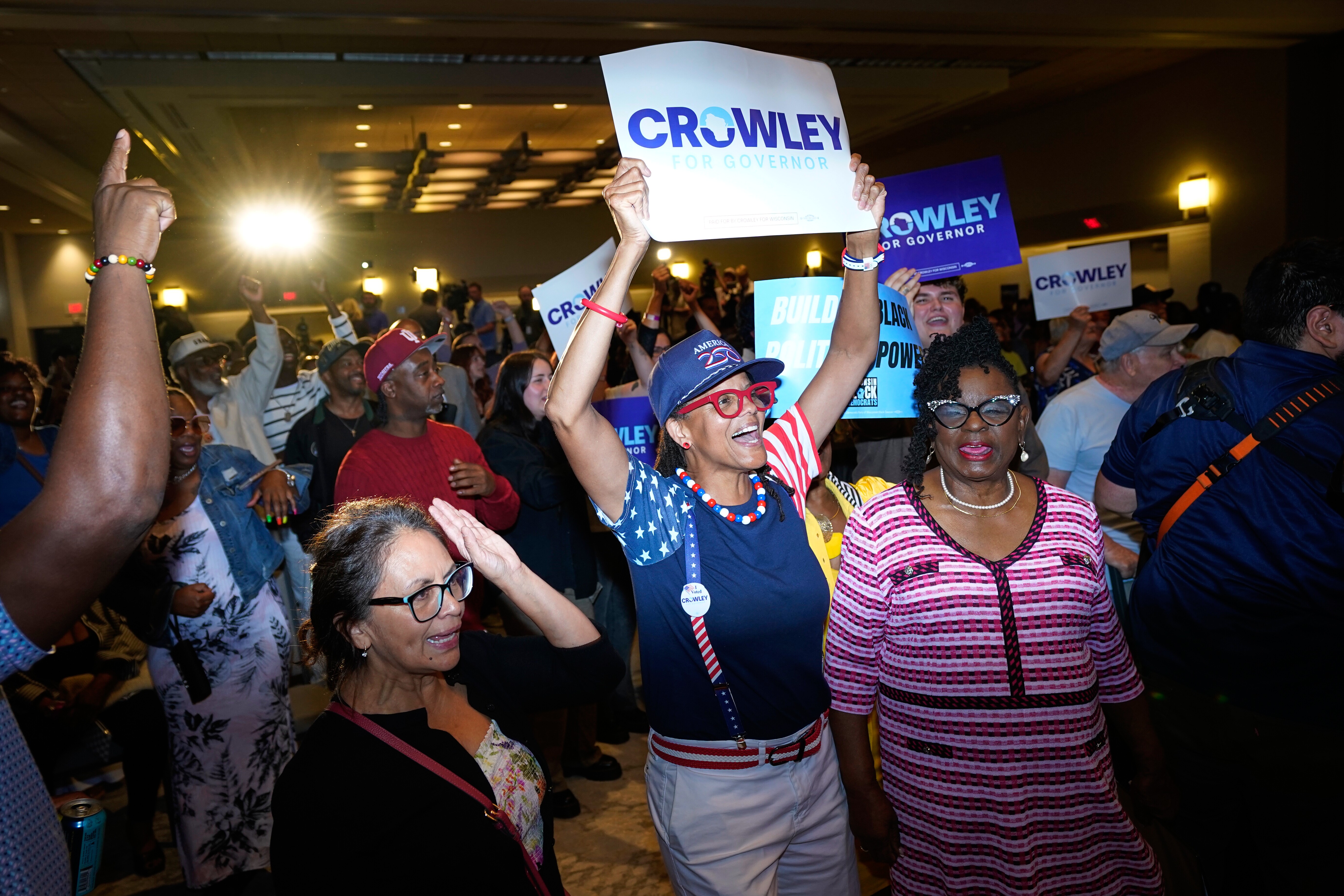 In Wisconsin, David Crowley defeats Francesca Hong in Democratic primary for governor