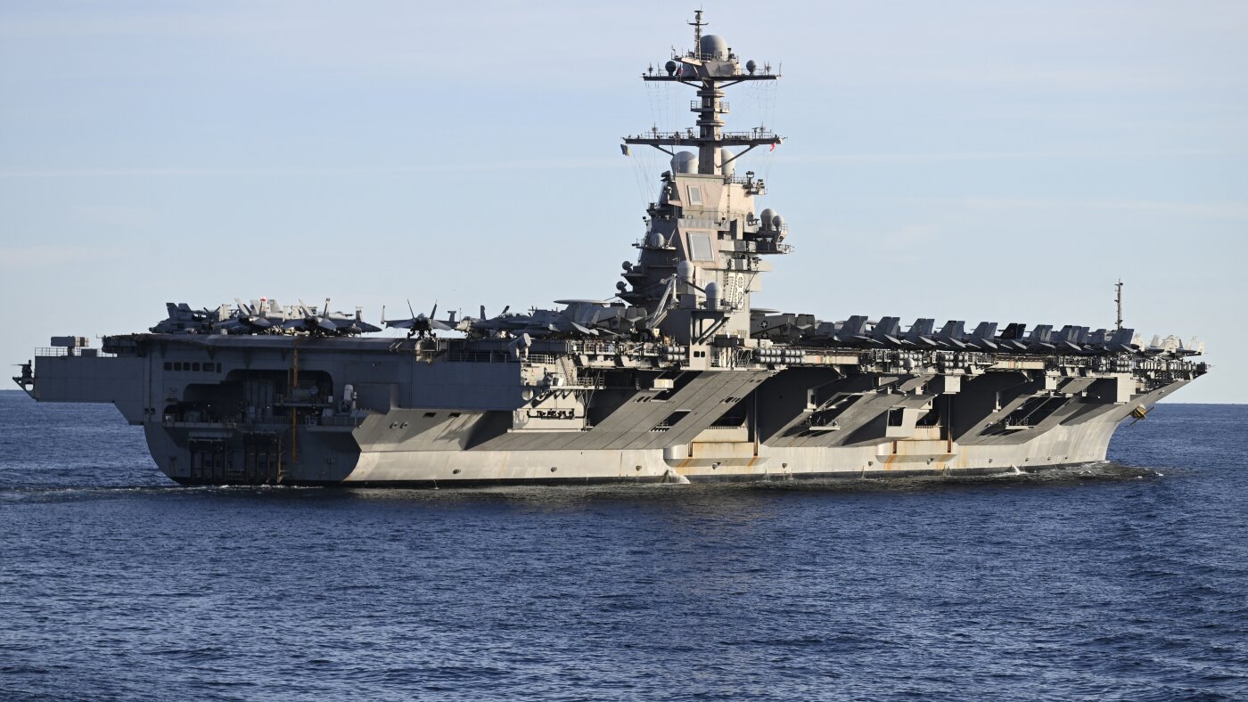 USS Ford has seen warfare, hearth and plumbing woes because it nears a file lengthy deployment : NPR USS Ford has seen warfare, hearth and plumbing woes because it nears a file lengthy deployment : NPR