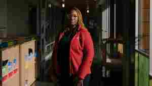 Boniece Gillis, an assistant teacher at Educare DC in Washington, D.C., says the wage bump she receives through the Early Childhood Educator Pay Equity Fund has kept her on the job.