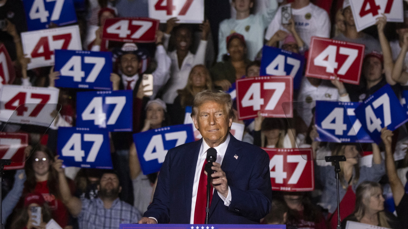 Closing Rally Trump’s closing rallies are like a rambling, profane farewell tour : NPR