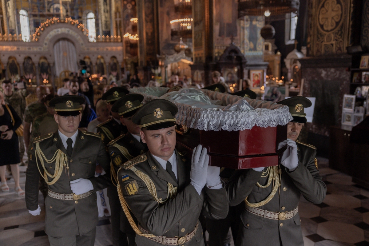 Ukraine mourns 'collector of souls' Oleksiy Yukov, killed recovering war dead