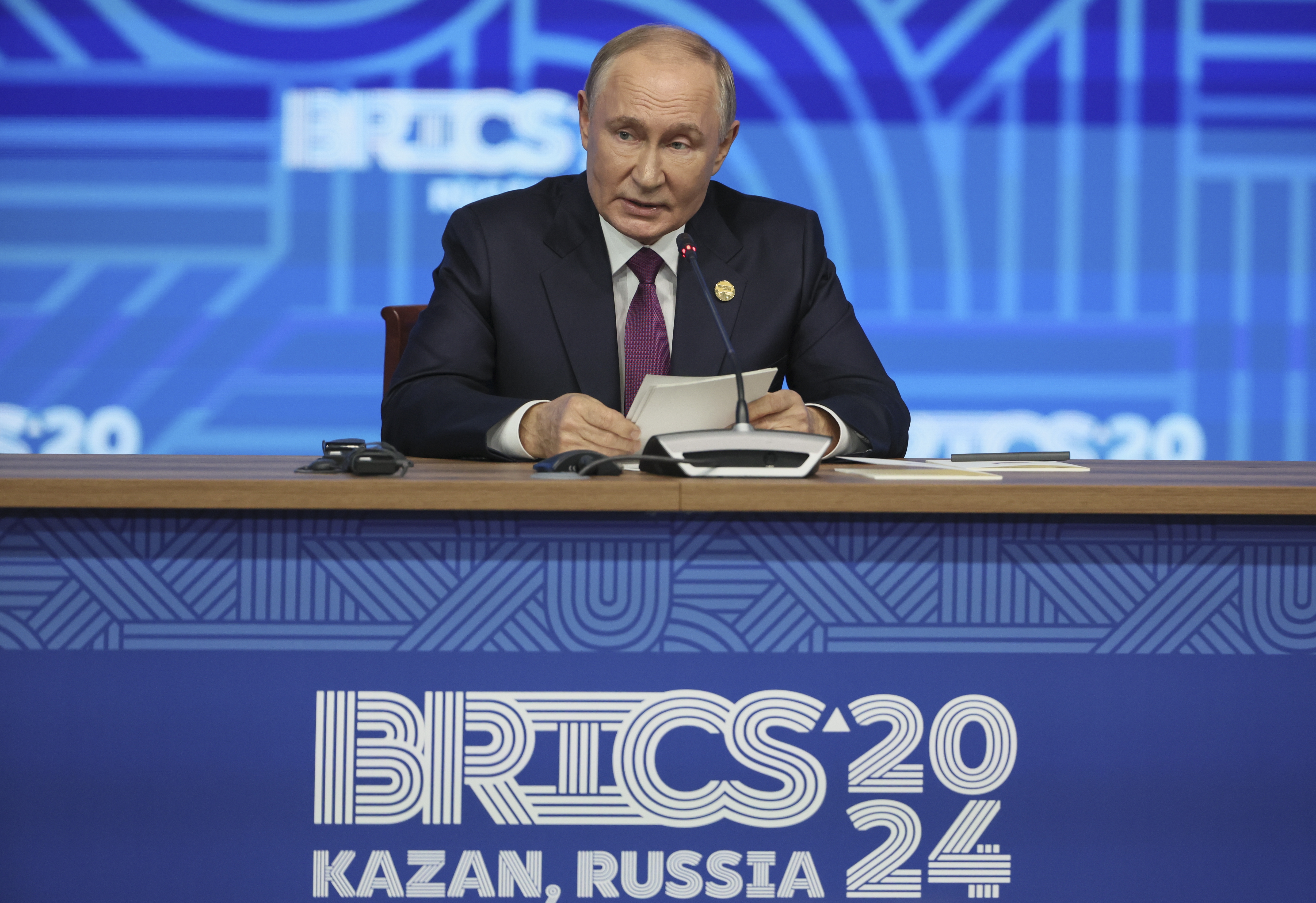 A defiant Putin closes global summit aimed at reshaping global order