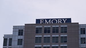 Emory University Hospital Midtown is seen on Thursday in Atlanta.