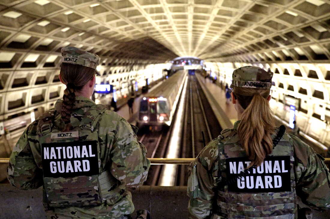 Next Guards New Orleans is next in Trump's National Guard deployments : NPR