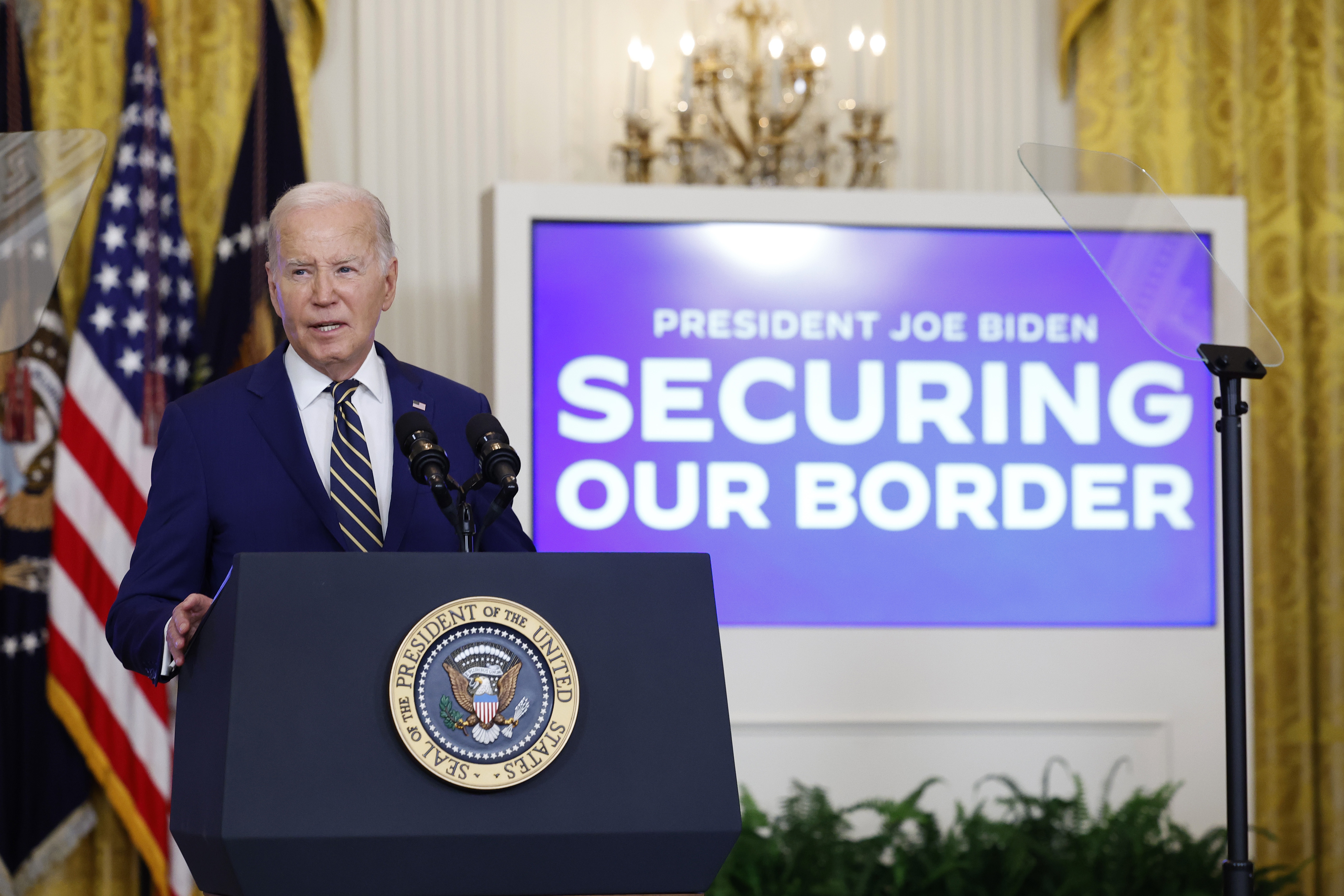 ACLU sues Biden administration over new executive action on the southern border
