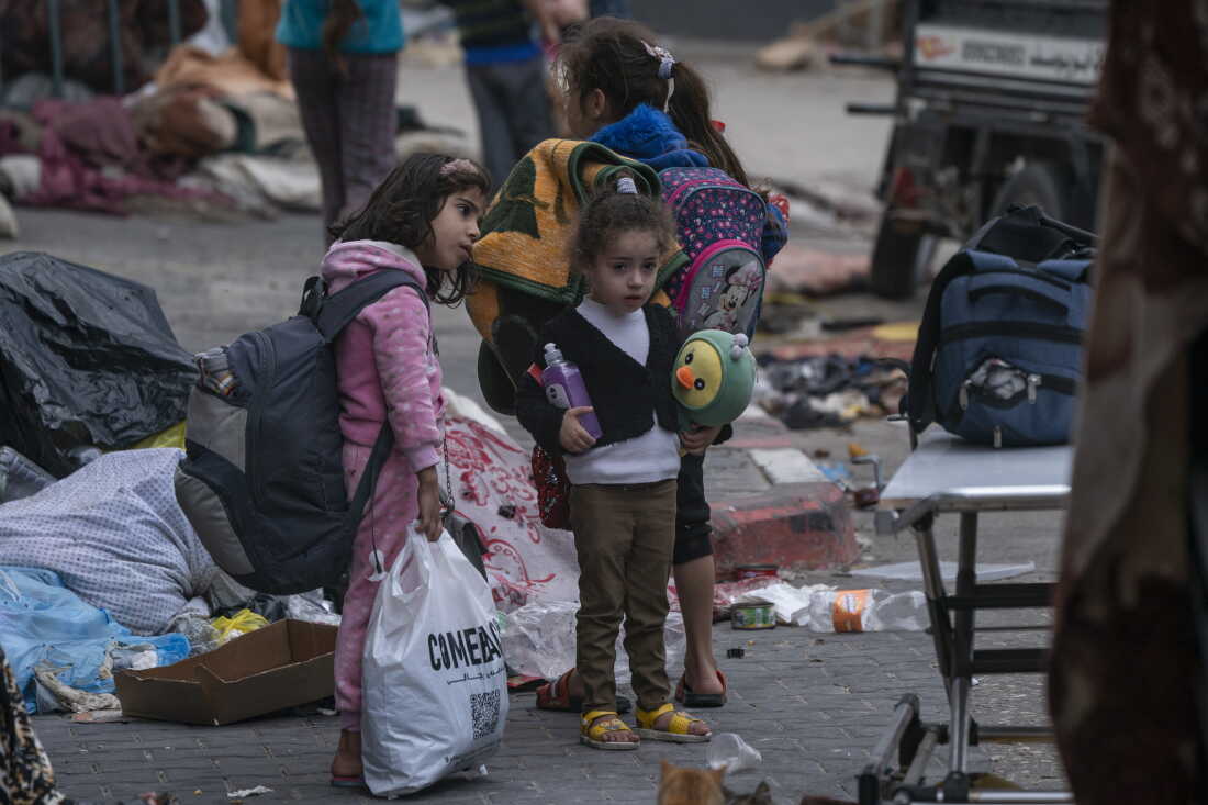 Nearly 120 million people were displaced around the world in 2023 ...