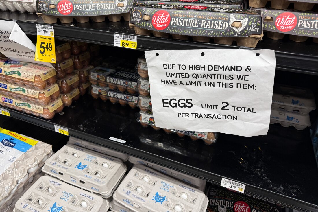 Bird flu and other factors have contributed to an egg shortage across the country.