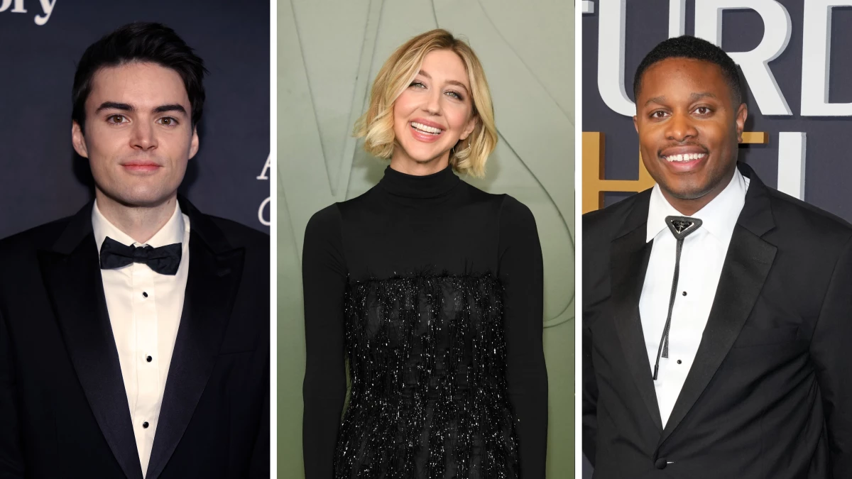 Michael Longfellow (from left), Heidi Gardner and Devon Walker are among the cast members leaving Saturday Night Live before its 51st season.