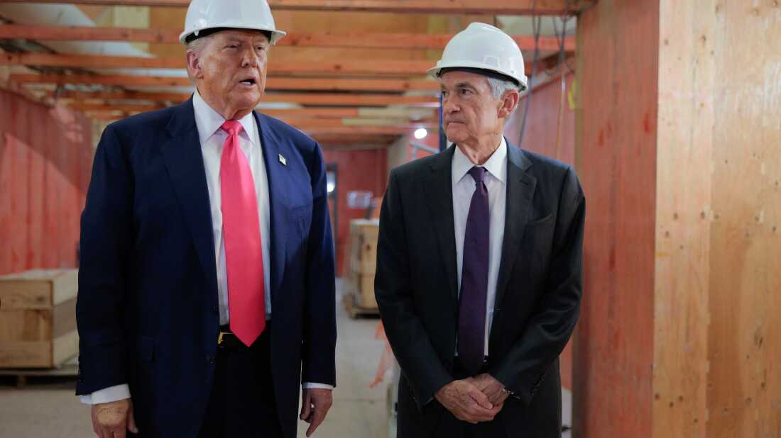 Trump and Fed chairman clash over renovation site cost. And, Gaza peace talks stalled Trump and Fed chairman clash over renovation site cost. And, Gaza peace talks stalled