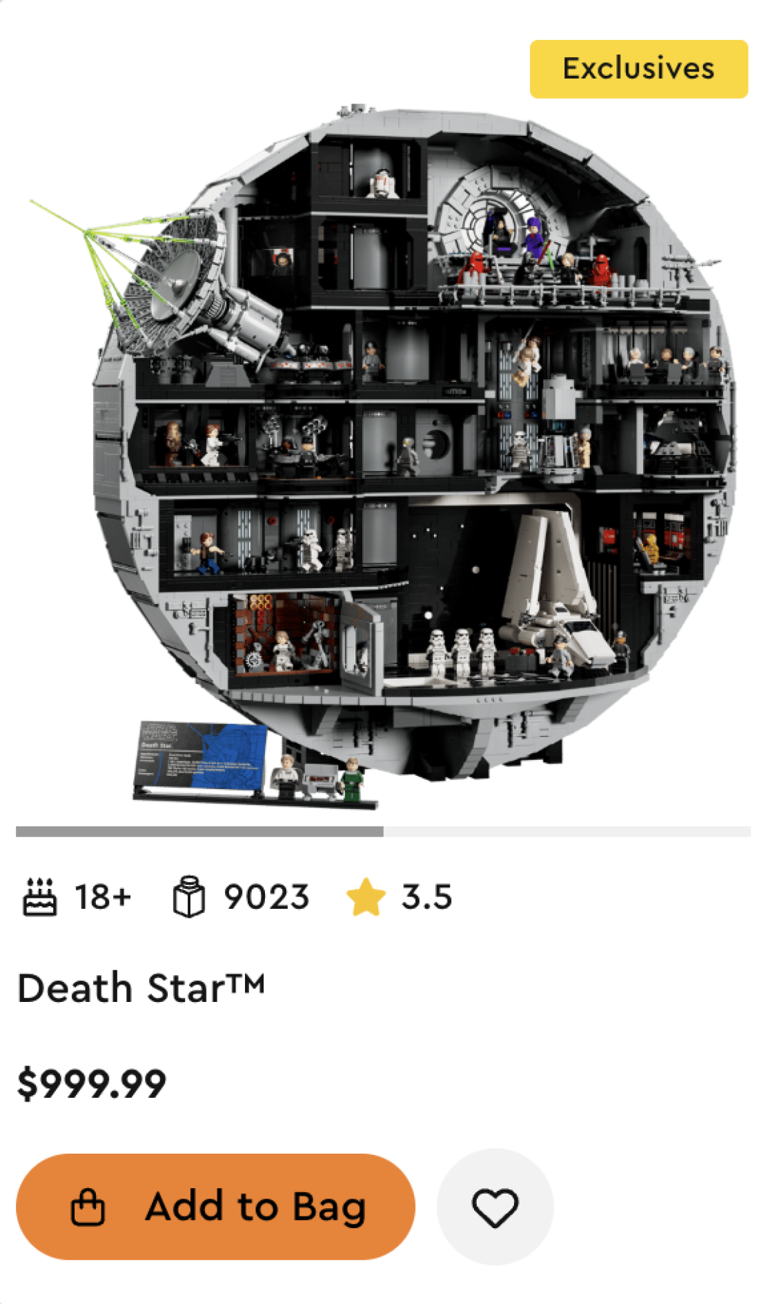 Lego does not measure up to Hollywood's size, despite its wild popularity. And even if with higher value sets like this appealing to a broader customer base.
